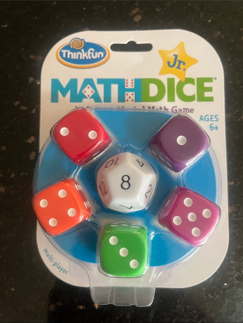 Think! Jr. Math Dice - Picture 2 of 3